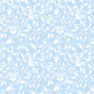 Preview: Küchenrückwand Blue Nostalgie Floral