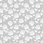 Preview: Küchenrückwand Grau Weiße Rosen