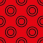 Preview: Küchenrückwand Rot Schwarz Kreis Muster