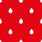 Mobile Preview: Küchenrückwand Rot Weiß Regentropfen