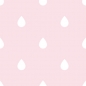 Preview: Küchenrückwand Weiß Pink Wassertropfen