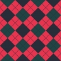 Preview: Küchenrückwand Red Argyle Karo