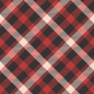 Preview: Küchenrückwand Red Black Tartan