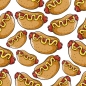 Preview: Küchenrückwand Hot Dog