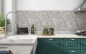 Preview: Spritzschutz Küche Graue Granitplatte