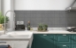 Preview: Spritzschutz Küche Beton Fliesen