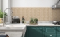 Preview: Spritzschutz Küche Travertin Mosaik Stein