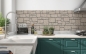 Preview: Küchenrückwand Kreta Steinmauer