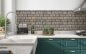 Preview: Küchenrückwand Mediterrane Steinmauer