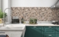 Preview: Küchenrückwand Antike Granit
