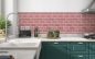Preview: Küchenrückwand Rote Steinmauer