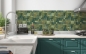 Preview: Küchenrückwand Grüne Mosaiksteine
