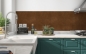 Preview: Küchenrückwand Braune Fliesen Steine
