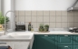 Preview: Küchenrückwand Betonplatten Beige