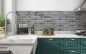 Preview: Küchenrückwand Graue Steinmauer