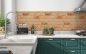 Preview: Spritzschutz Küche Brick Wall