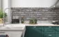 Preview: Küchenrückwand Steinmauer Optik