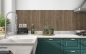 Mobile Preview: Küchenrückwand Sucupira Holz