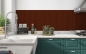 Preview: Küchenrückwand Rotbraun Holz