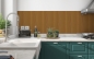 Preview: Küchenrückwand Avodire Holzplatte