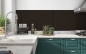Preview: Küchenrückwand Dunkles Holz Motiv