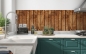 Preview: Küchenrückwand Kambala Parkett Holz