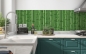 Preview: Küchenrückwand Grüne Bambusstäbe