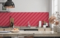 Preview: Küchenrückwand Diagonale Linien Muster