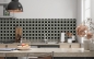 Preview: Küchenrückwand Gitterwerk Muster