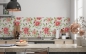 Preview: Küchenrückwand Rosen Vintage Stil