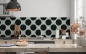 Preview: Küchenrückwand Vintage Polka Dots