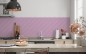 Preview: Küchenrückwand Streifen in Lila