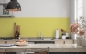 Mobile Preview: Küchenrückwand Gelbe Streifen Linie