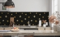 Preview: Küchenrückwand Stern Zeichnung