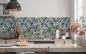 Preview: Küchenrückwand Fraktal Blume