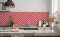 Preview: Küchenrückwand Diagonal Pattern