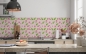 Preview: Küchenrückwand Aquarell Rose