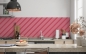 Preview: Küchenrückwand Diagonale Linien