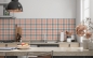 Preview: Küchenrückwand Modern Karo