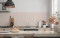 Preview: Küchenrückwand Kleine Karomuster