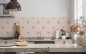 Preview: Küchenrückwand Rote Spirale