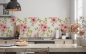 Preview: Küchenrückwand Rosa Pink Aquarell Blume