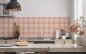 Preview: Küchenrückwand Glencheck Muster