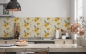 Preview: Küchenrückwand Sonnenbraut Blumen