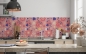 Preview: Küchenrückwand Blumen Spektakel