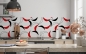 Preview: Küchenrückwand Bumerang Muster