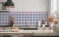Preview: Küchenrückwand Vichy Muster