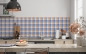 Preview: Küchenrückwand Vichy Design