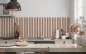 Mobile Preview: Küchenrückwand Linien Muster