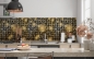 Preview: Küchenrückwand Golden Lichtpunkte